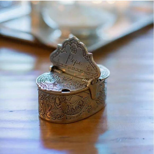 Salt & Pepper Box with Spoon