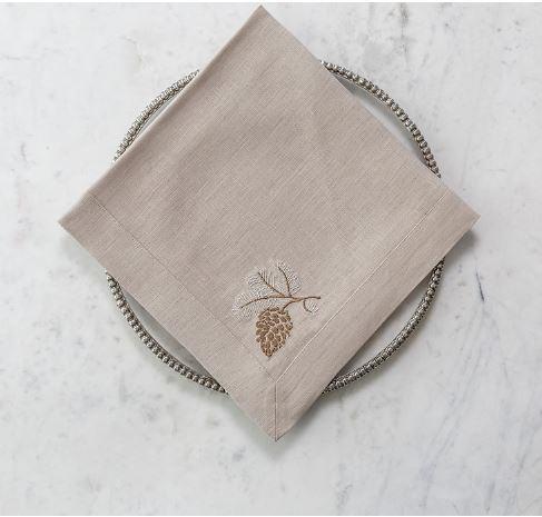 Pinecone, Soft Flax (Brown/Platinum)
