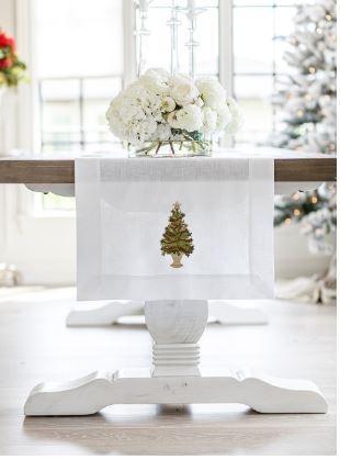 Tree with Trim, White (Red/Green)