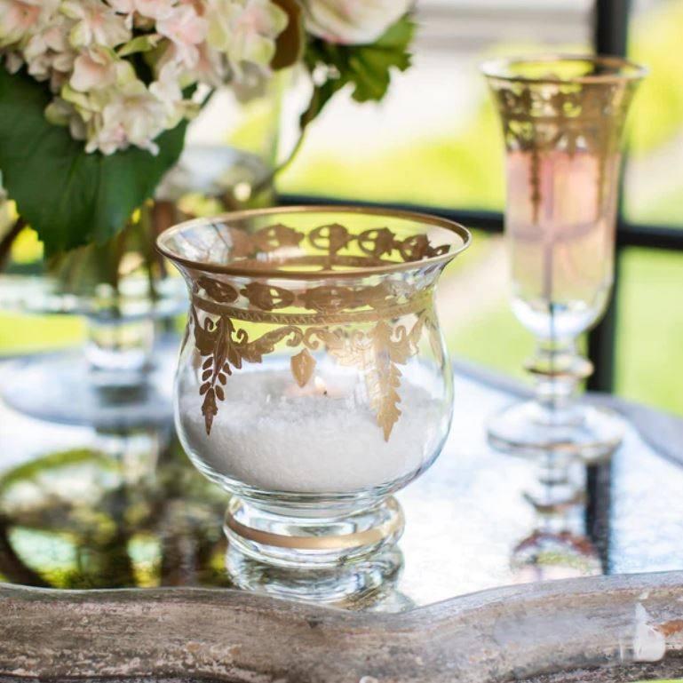 Gold Votive Candleholder