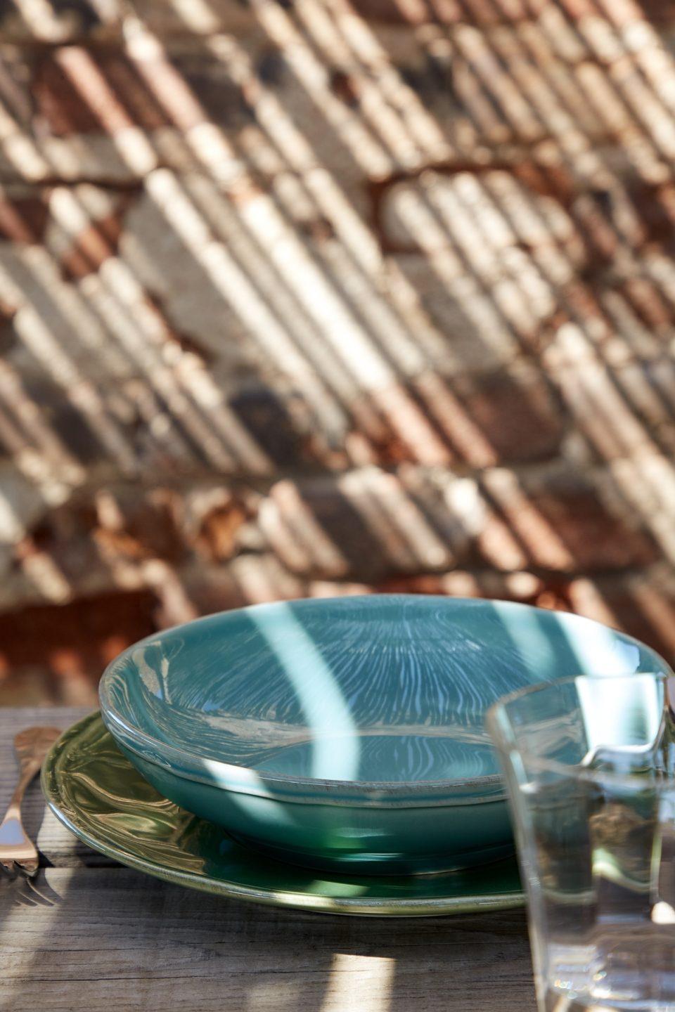 Soup/pasta bowl, Turquoise