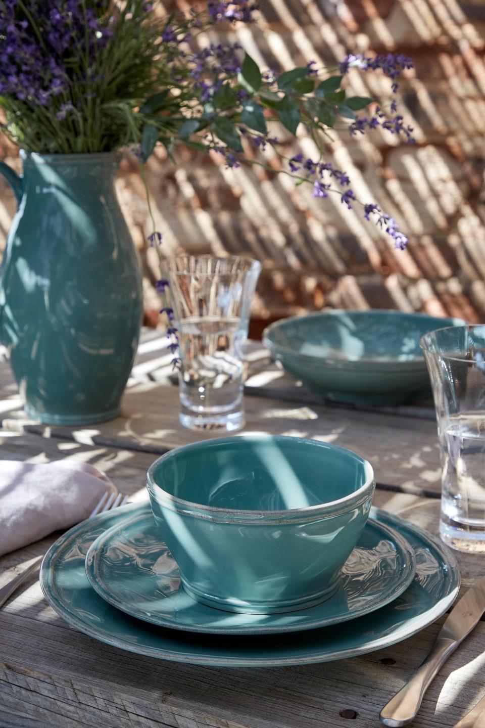 Soup/cereal bowl, Turquoise