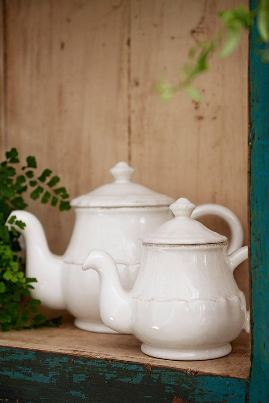 Tea Pot 19 oz., White