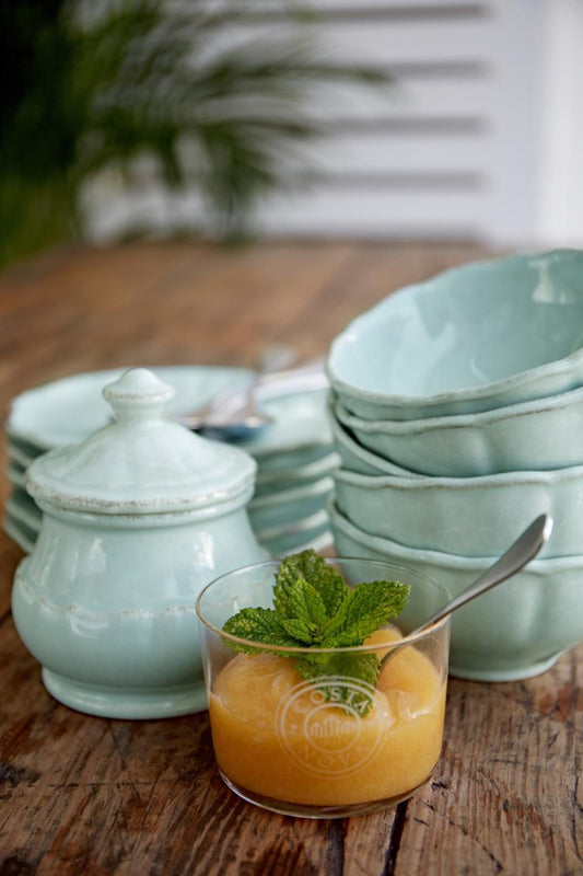 Fruit Bowl 5", Robin's egg blue
