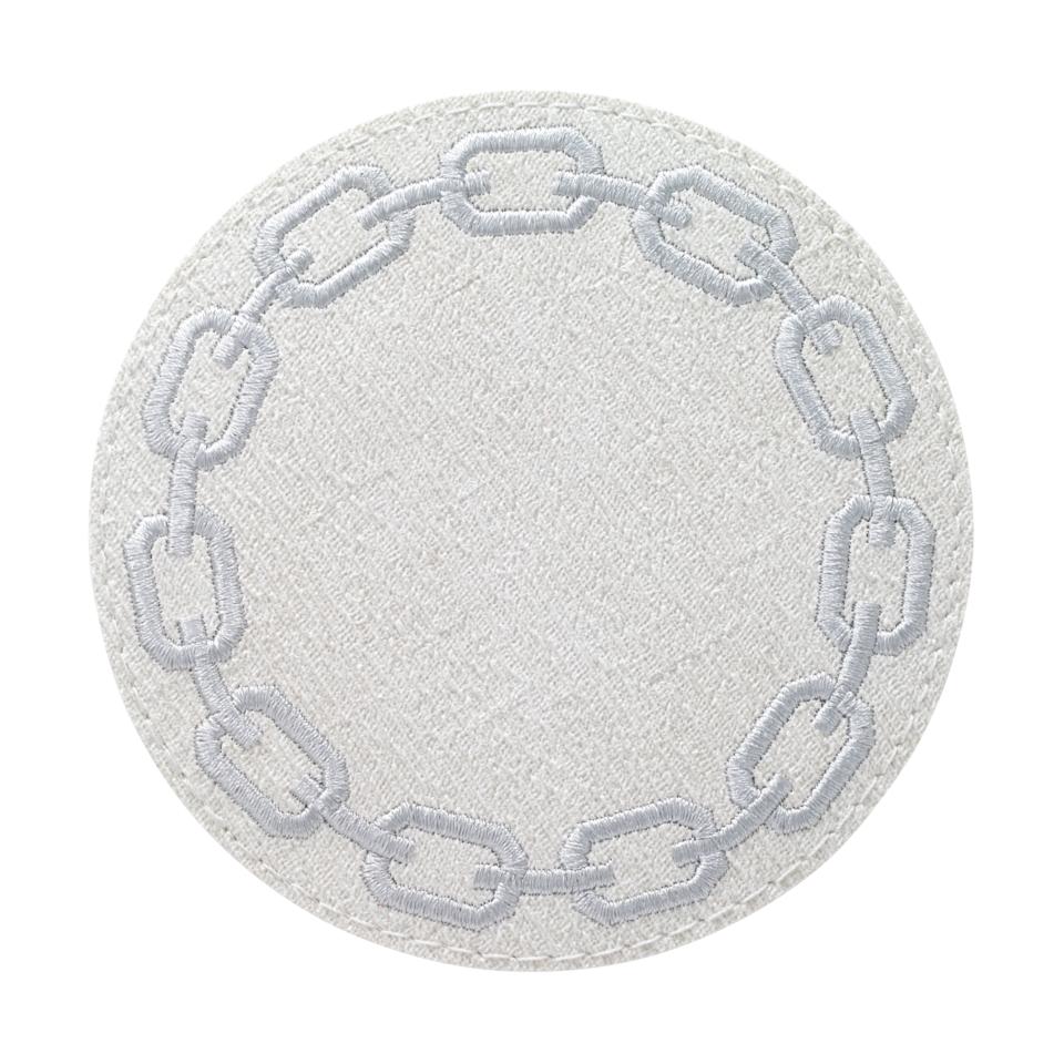White/Silver Set of 4