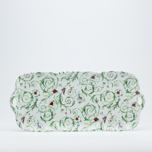 Rectangular cake platter