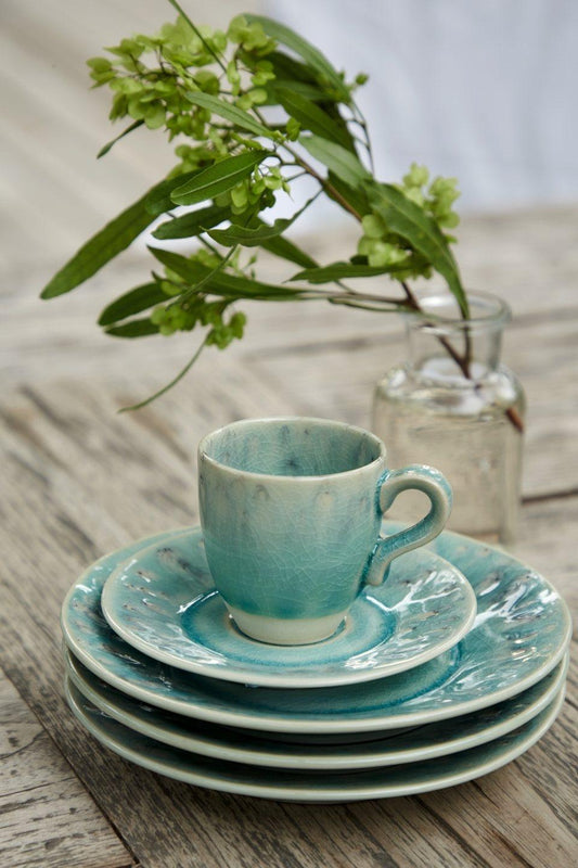 Tea Cup and Saucer 8 oz., Blue