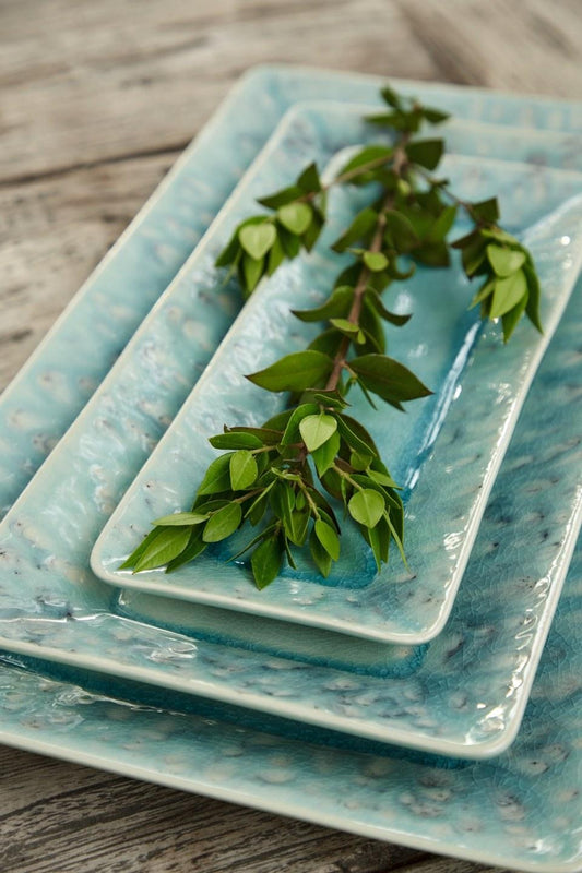 Rect. Tray 13", Blue