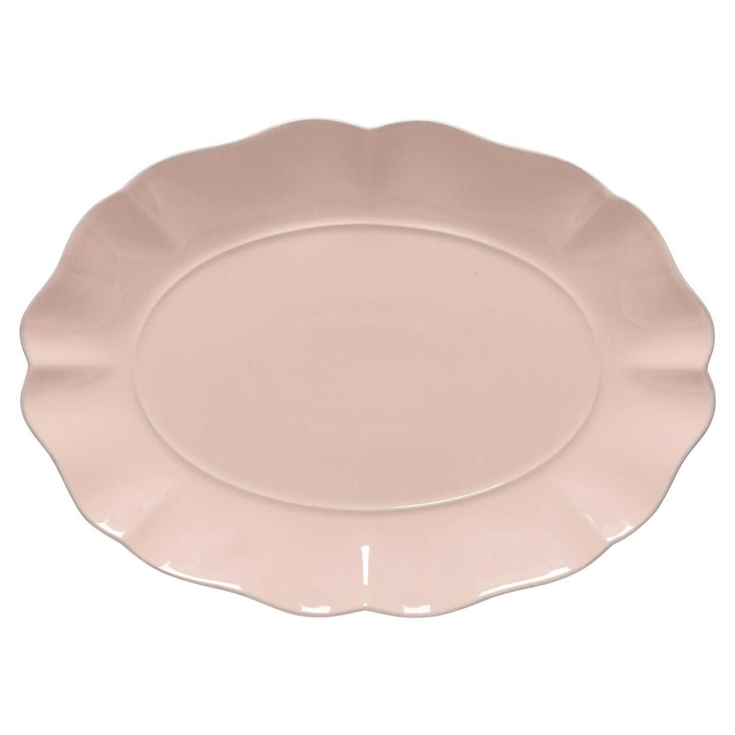 Oval platter, Rosé