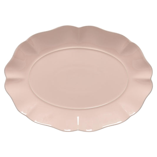 Oval platter, Rosé
