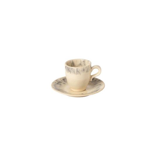 Coffee cup and saucer, Cream