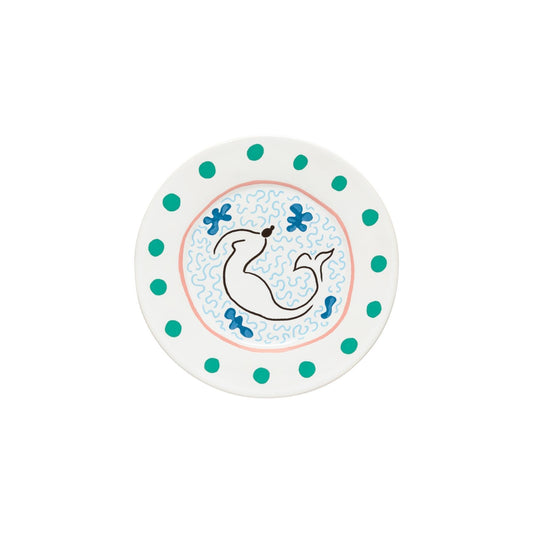 Salad/dessert plate, Mermaid