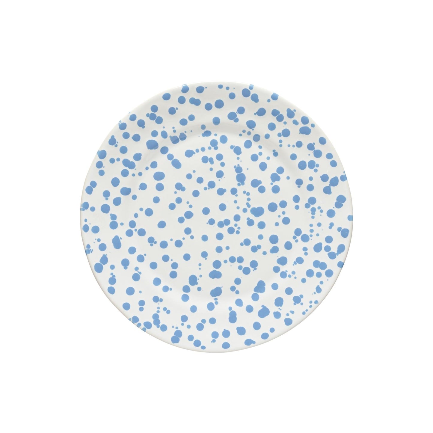 Dinner plate, Cornflower blue