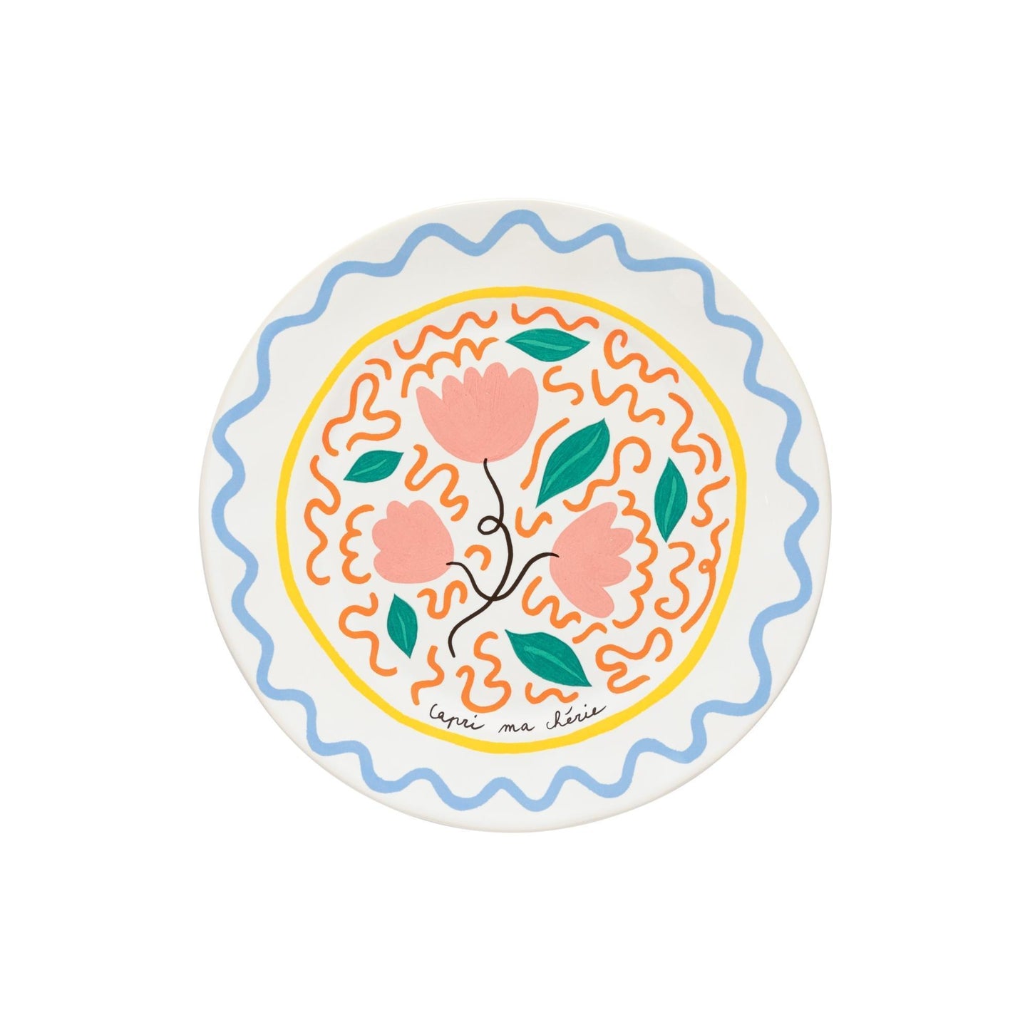 Dinner plate, Tulip