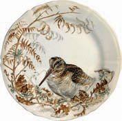 Dessert Plate, Woodcock