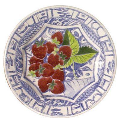 Dessert Plate, Strawberry