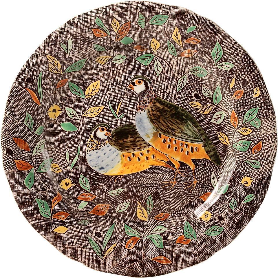 Dinner Plate, Partridge