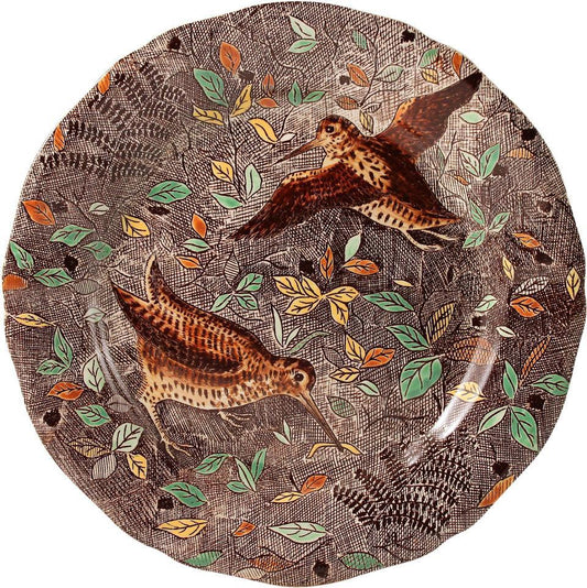 Dinner Plate, Woodcock