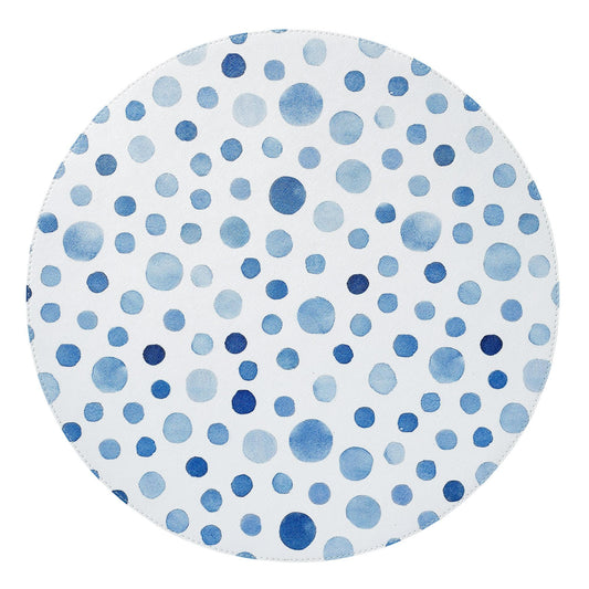 Blue 15" Round Mats - Set of 4