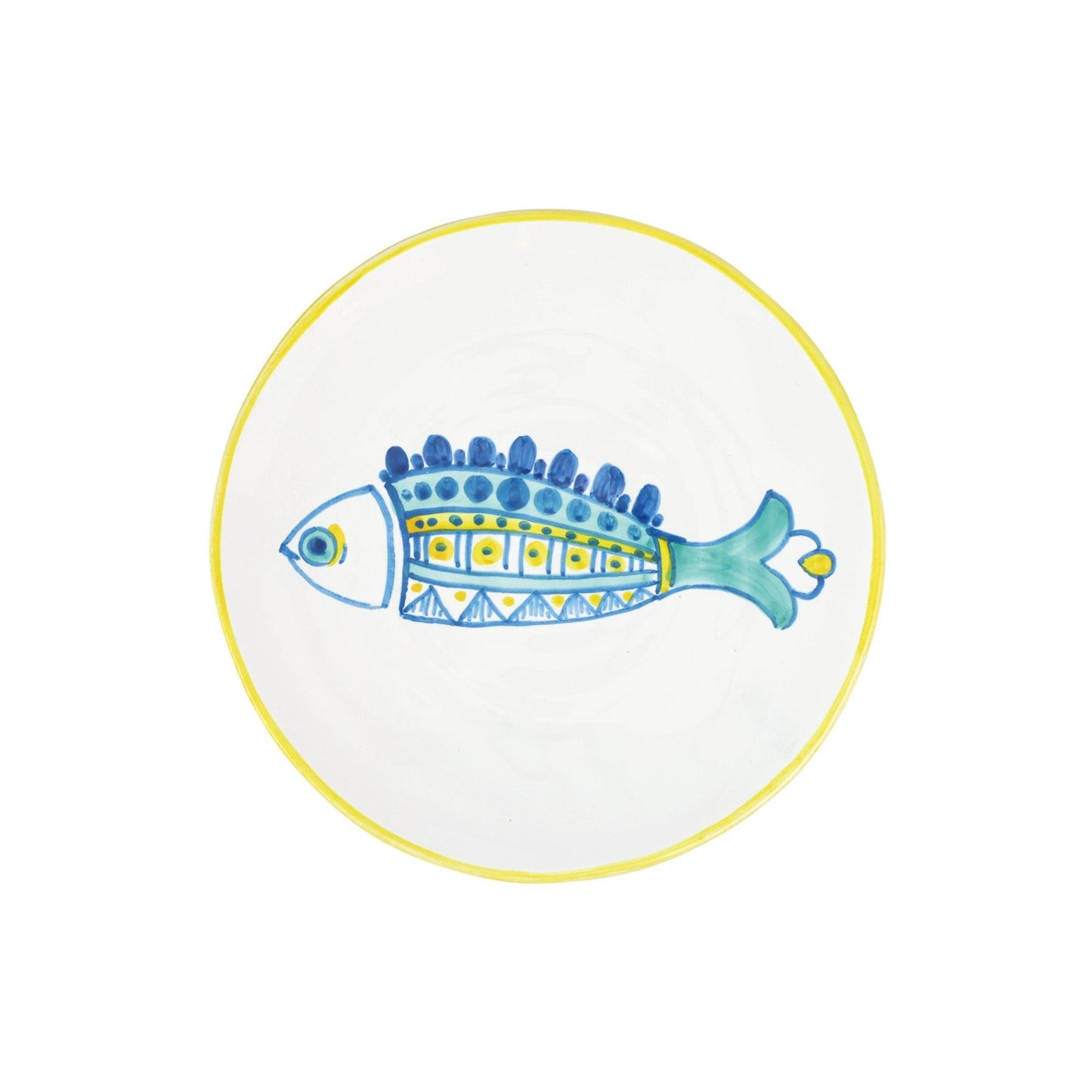 Elba's Fish Dotted Fin Salad Plate
