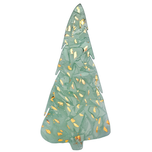16 x 8" holiday tree - gold