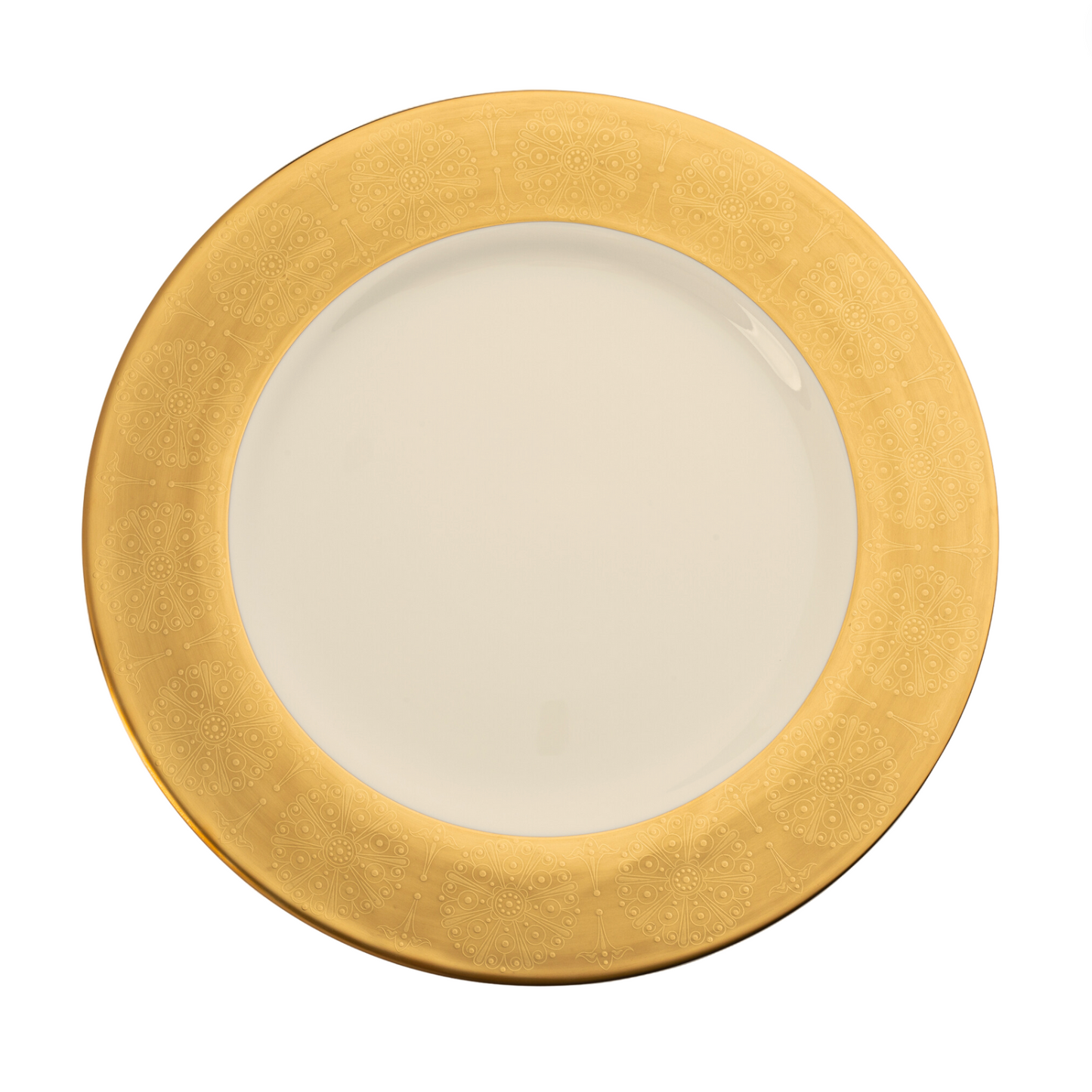Eisenhower Charger Ivory Gold