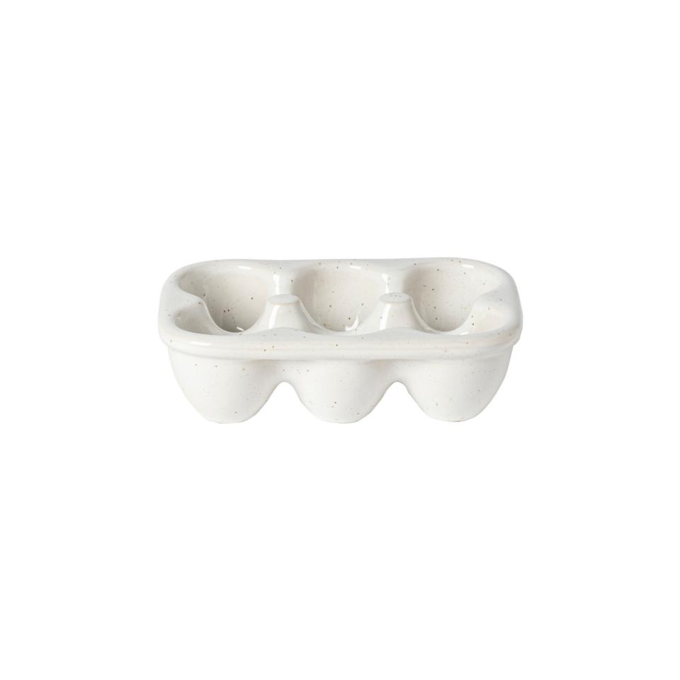 Egg Crate Holder (half dozen) 7", White