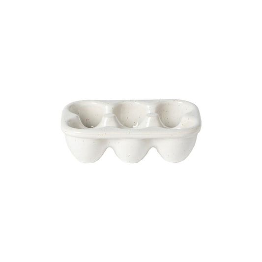 Egg Crate Holder (half dozen) 7", White
