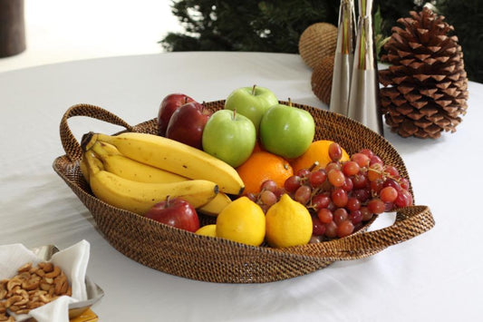 Calaisio Handwoven Decorative Fruit Basket