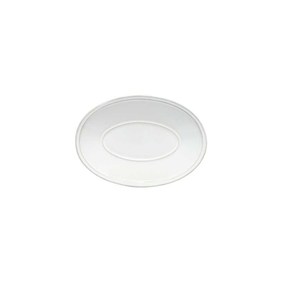Oval Platter 8", White