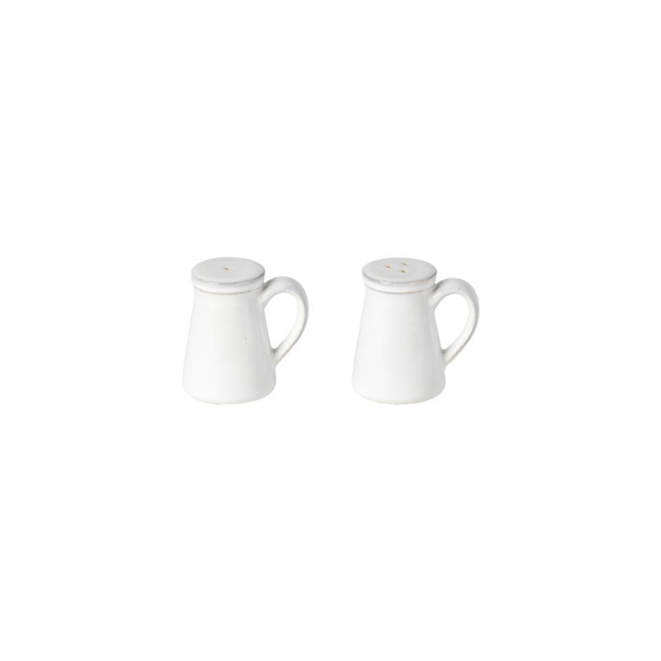 Salt and Pepper 3", White