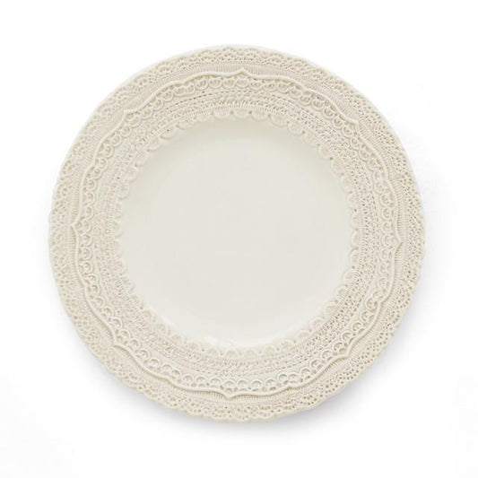 Cream Salad/Dessert Plate