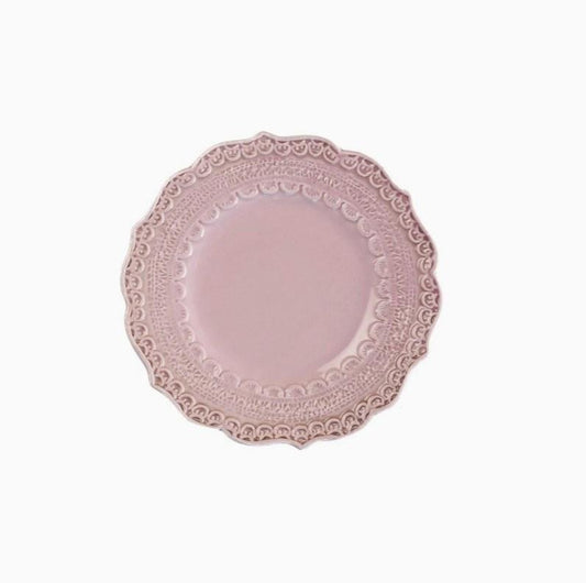Rosa Pink Bread / Canape Plate