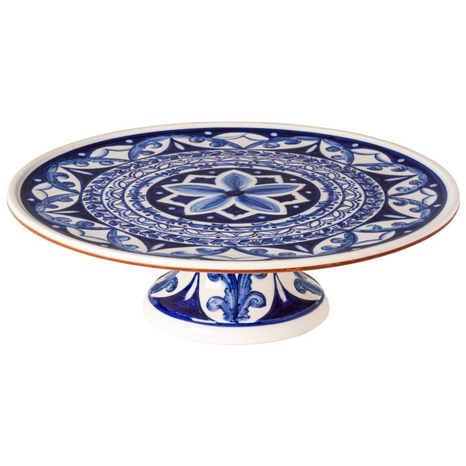 Footed Plate 13"