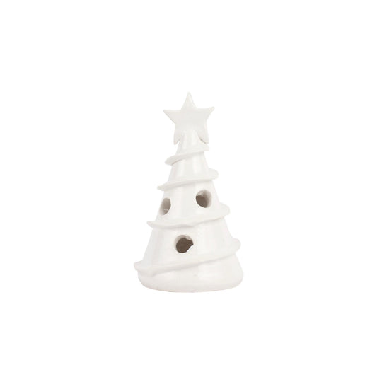 White Mini Swirl Tree