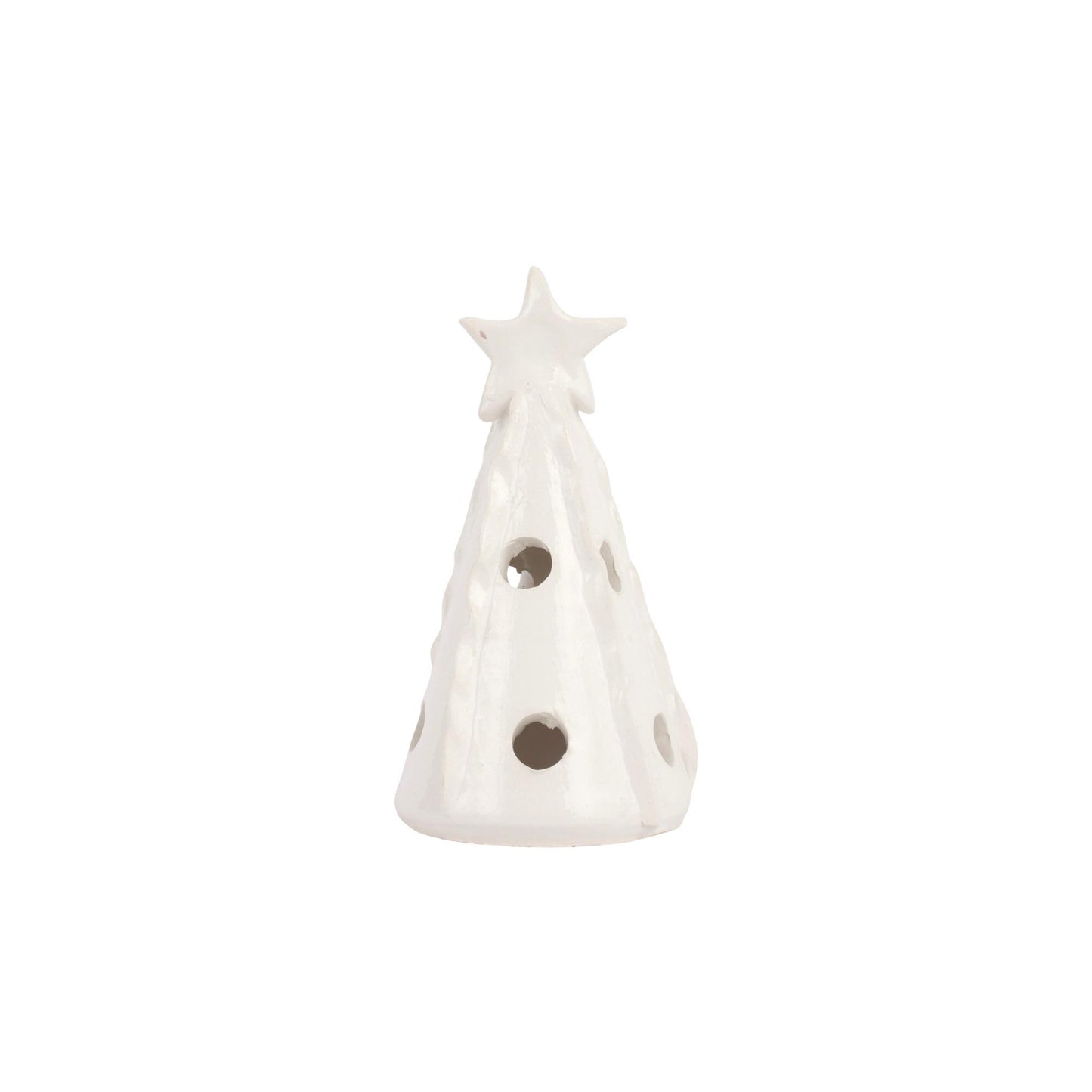 White Mini Ribbon Tree