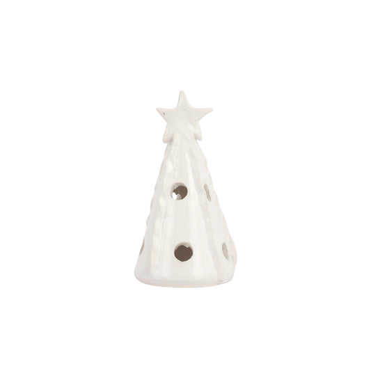 White Mini Ribbon Tree