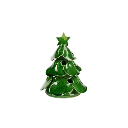 Green Mini Scalloped Tree