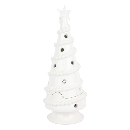 White Large Garland Tree