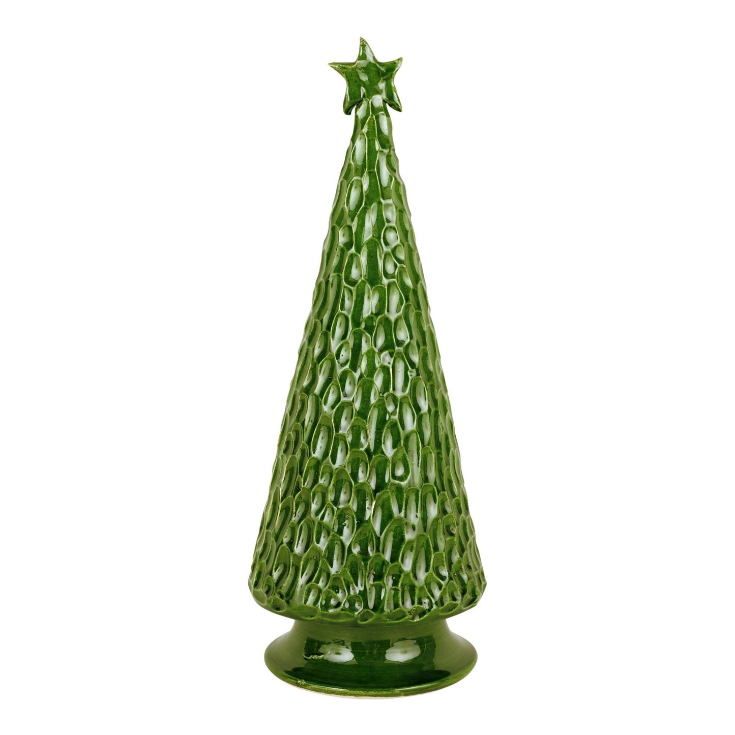 Green Large Hammered Tree