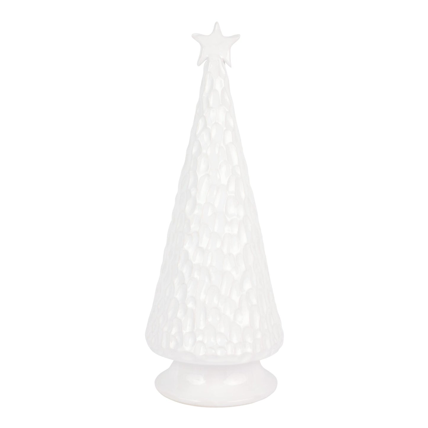 White Large Hammered Tree