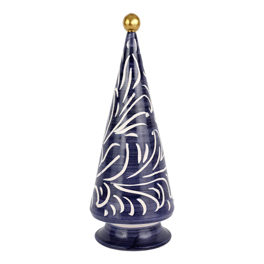 Blue Scroll Tree