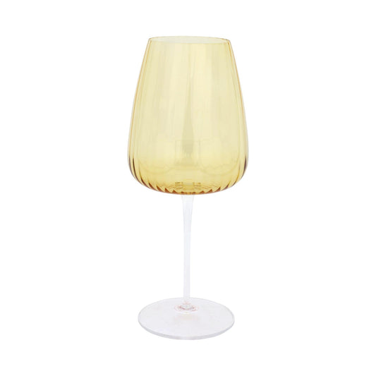Amber Water Glass