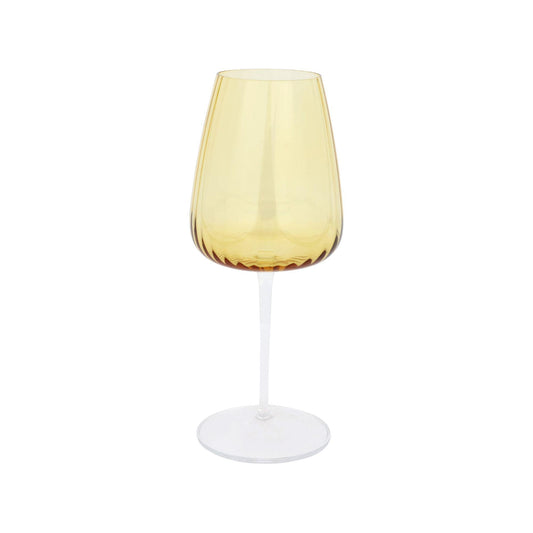 Amber Wine Glass
