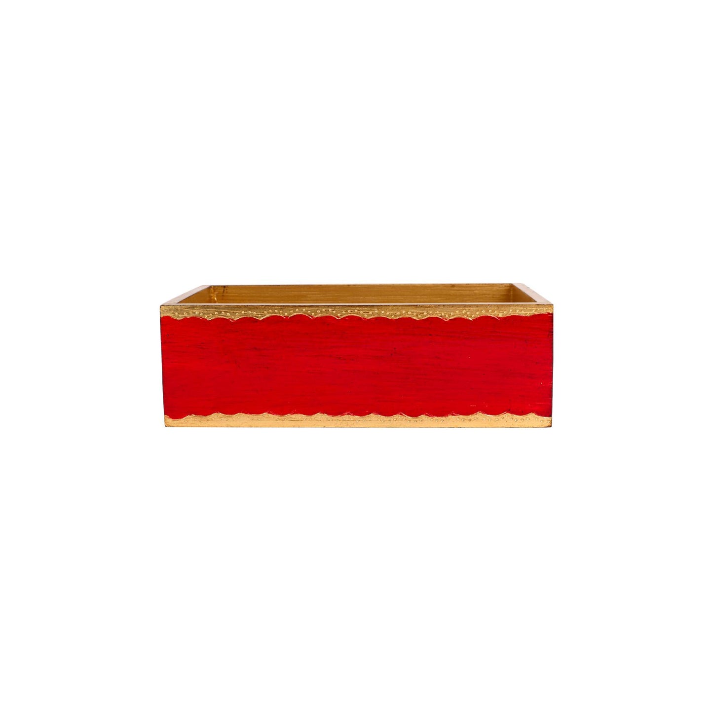 Red & Gold Guest Towel Holder