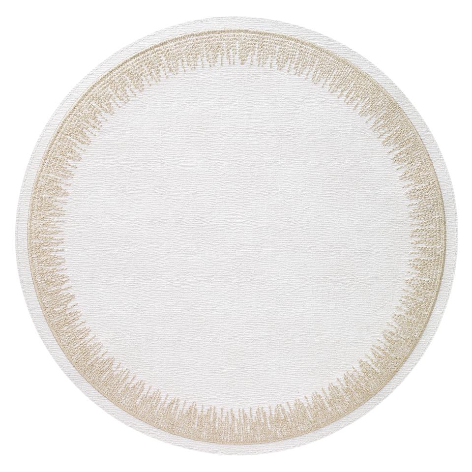 Champagne Round Mats - Set of 4