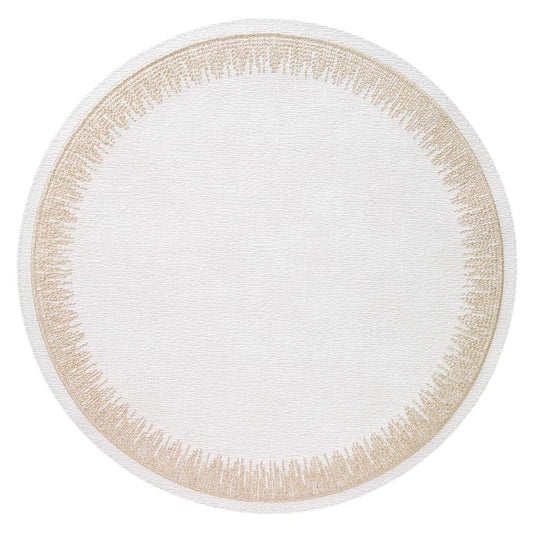 Champagne Round Mats - Set of 4