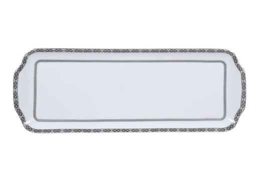 Rectangular cake platter