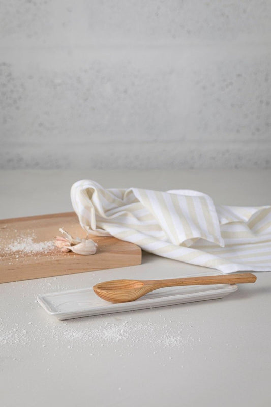 Spoon Rest 11", White