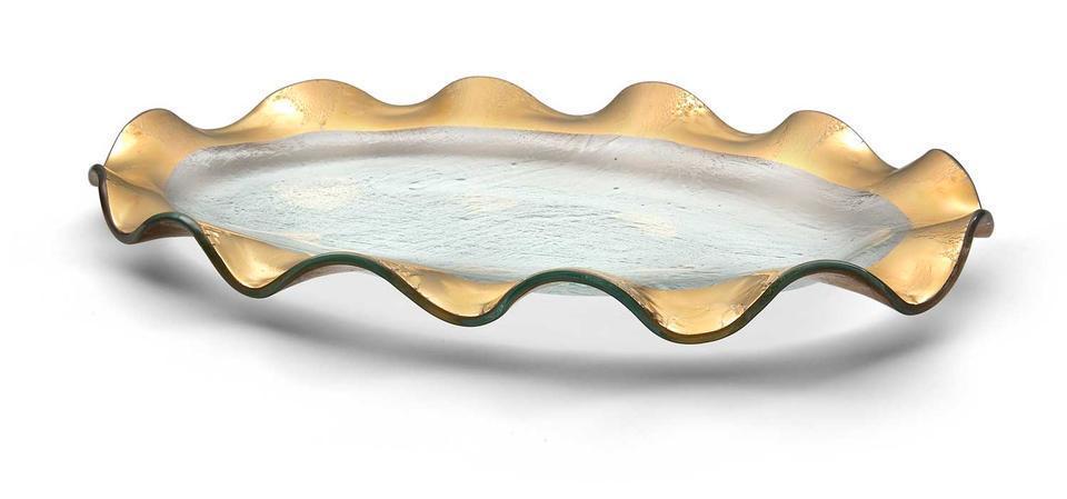14 1/2 x 9 1/2" oval platter